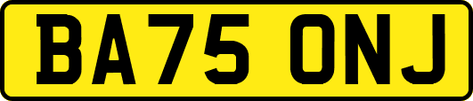 BA75ONJ