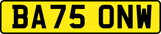 BA75ONW