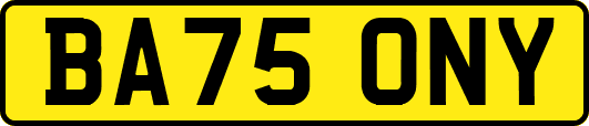 BA75ONY