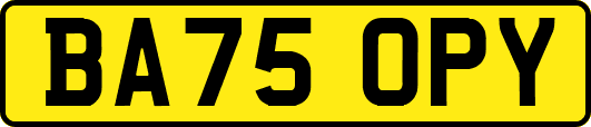 BA75OPY