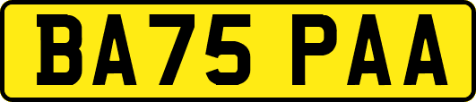 BA75PAA