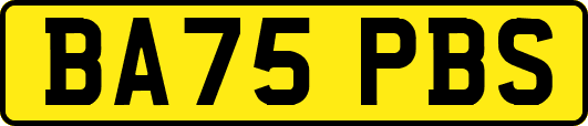 BA75PBS
