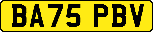 BA75PBV