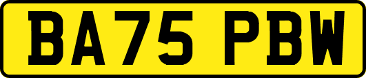 BA75PBW