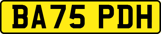 BA75PDH