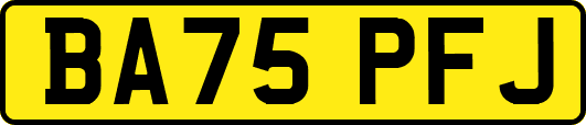BA75PFJ