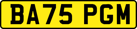 BA75PGM