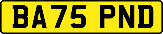 BA75PND