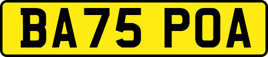BA75POA