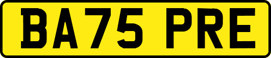 BA75PRE