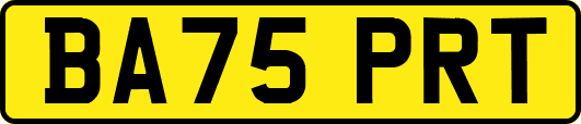 BA75PRT
