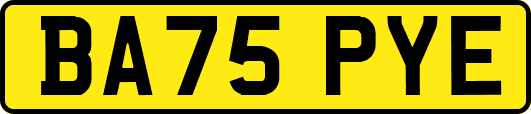 BA75PYE