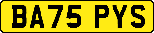 BA75PYS