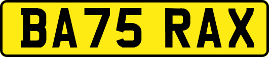 BA75RAX
