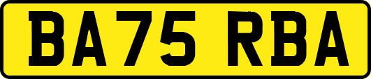 BA75RBA