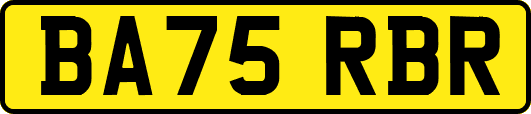 BA75RBR