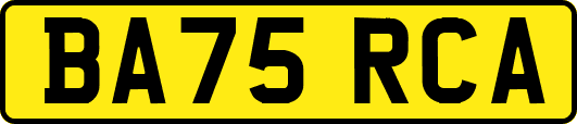 BA75RCA