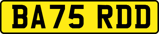 BA75RDD