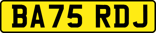 BA75RDJ