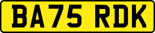 BA75RDK