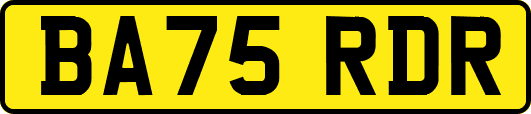 BA75RDR