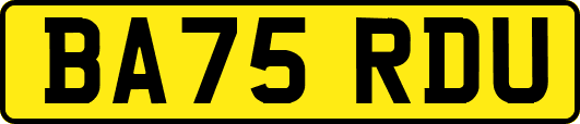 BA75RDU