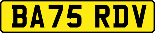 BA75RDV
