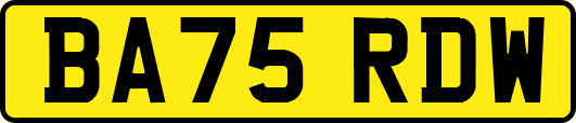 BA75RDW