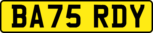 BA75RDY
