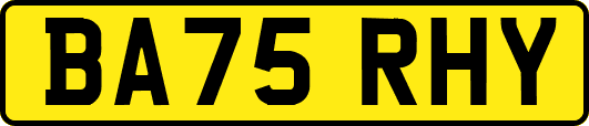 BA75RHY