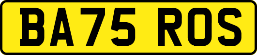 BA75ROS