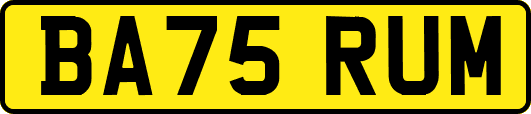 BA75RUM