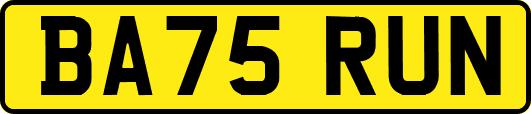 BA75RUN