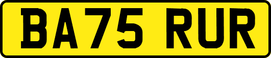 BA75RUR