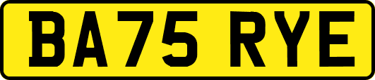 BA75RYE
