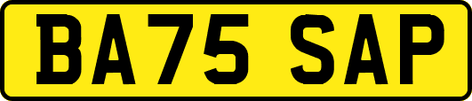BA75SAP