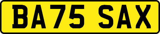 BA75SAX