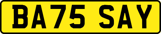 BA75SAY