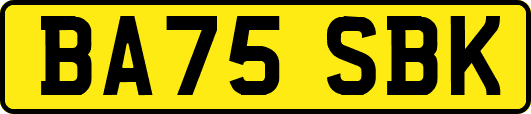 BA75SBK