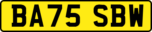BA75SBW