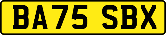 BA75SBX