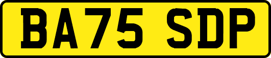 BA75SDP