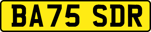 BA75SDR