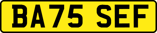 BA75SEF