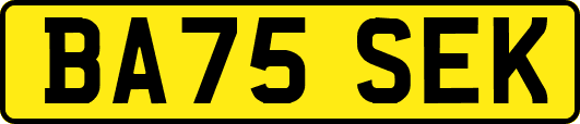 BA75SEK