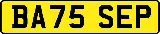 BA75SEP