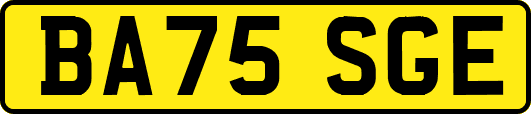 BA75SGE