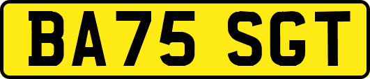 BA75SGT
