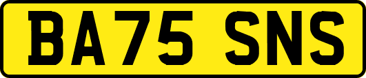 BA75SNS