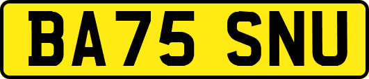 BA75SNU
